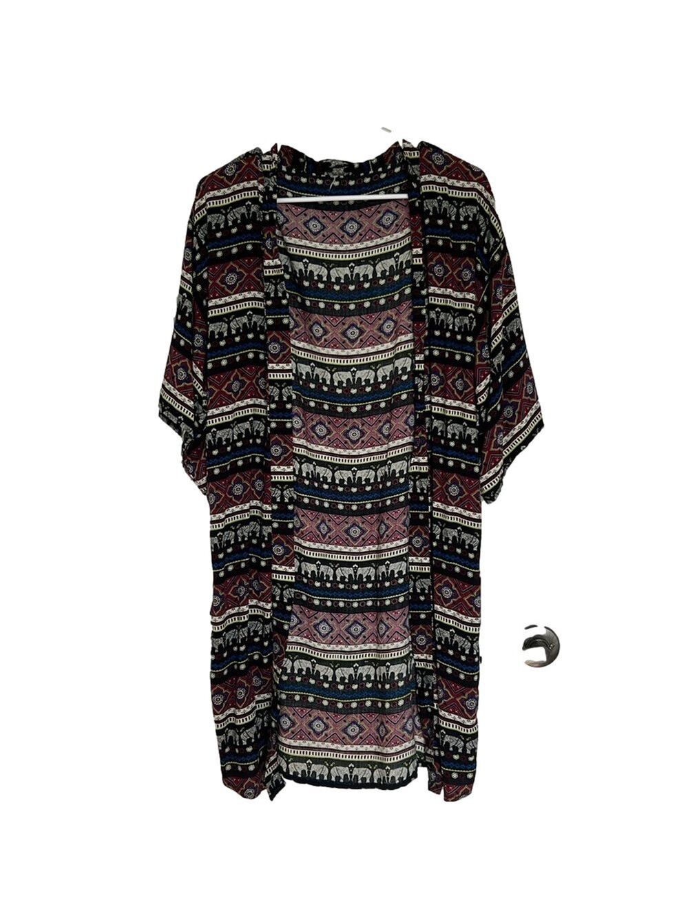 Kimono Aztec animal theme